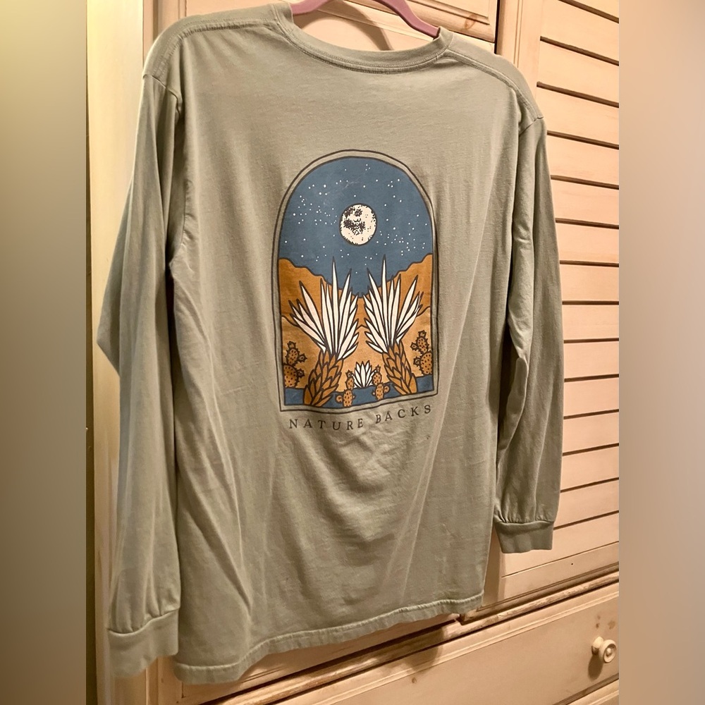 Nature Backs long sleeved tee, M